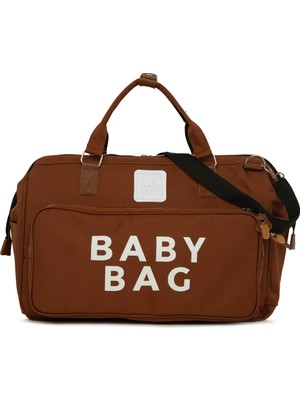 Bagmori Taba Baby Bag Baskılı Geniş Cepli Anne Bebek Çantası