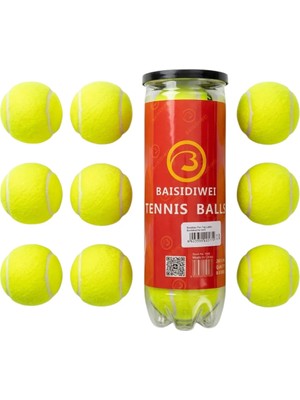 Palmira Demir Tenis Topu 9’lu Set Antrenman ve Maç Için Dayanıklı Toplar