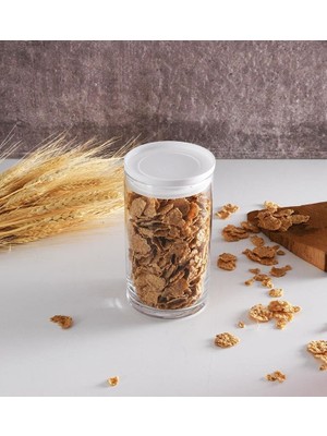 EstoreBox Pasabahce 43736B Breakfast 4'lü Kavanoz 730 cc Beyaz