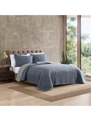 Eddie Bauer Hidden Lake Quilt Set, Twin, Blue