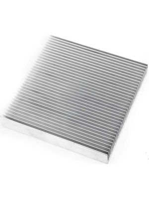 OEM 10CM x 10CM x 1.8cm Alüminyum Metal Soğutucu Blok Radyatör Peltier Isı Düşürücü Amfi LED Entegre DVM.101.513