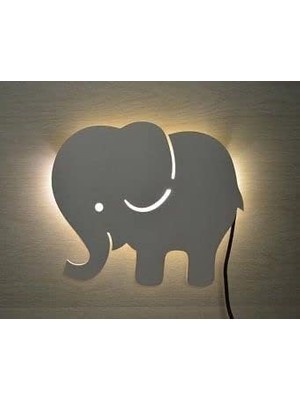 OEM Fil Gece Lambası Çocuk Odası Bebek Odası Dekoratif LED Aydınlatma 30 cm