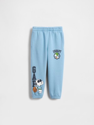 Gap Erkek Bebek Açık Mavi Vintagesoft Snoopy Logo Eşofman Altı