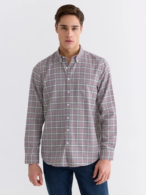 Lc Waikiki Yeni Sezon Regular Fit Ekose Erkek Gömlek