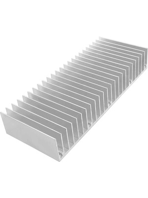OEM Alkatronik 15CM x 6cm x 2.5cm Alüminyum Metal Soğutucu Blok Radyatör Amfi LED Entegre Transistor VGA Ram Memory