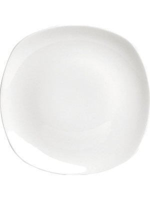 Hsc Bilişim Porland 04A+P014855 Square Yemek Tabağı, Porselen