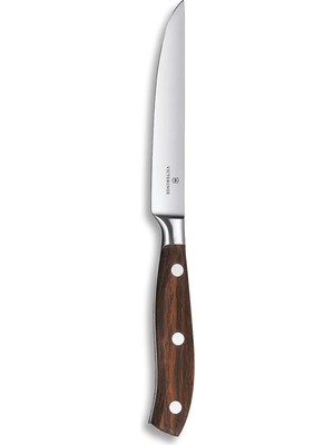 Hsc Bilişim Victorinox Mutfak Bıçağı Biftek Bıçağı Dövülmüş Gül Ağacı Normal Hediye Kutusu, 12 Cm, 7.7200.12 G