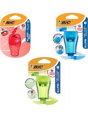 Bic 9505181 Maxi Ellipse Kapaklı Ikili Kalemtraş