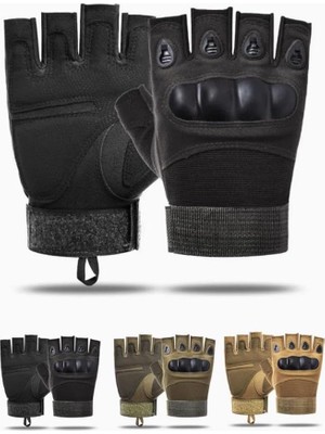 OEM Yarım Parmak Taktik Eldiven Bisiklet Motosiklet Outdoor Eldiven