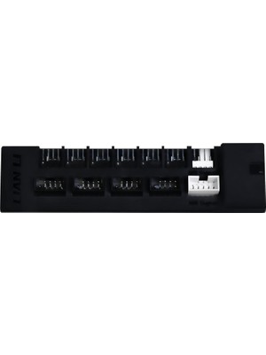 OEM Evrensel USB ve Pwm Fan Hub, 4 USB Başlıklı Fan Kontrol Cihazı - 6 Fan Bağlantı Noktası - Manyetik Montaj - 5V/4PIN - Psu/anakart Evrensel Kılıf Uyumluluğu - Beyaz (EG-HUB01B)