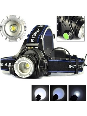 TeknoKapsül Boruit LED Kafa Feneri 2000LM Xm-L T6 2000 Lumens 3 Modlu