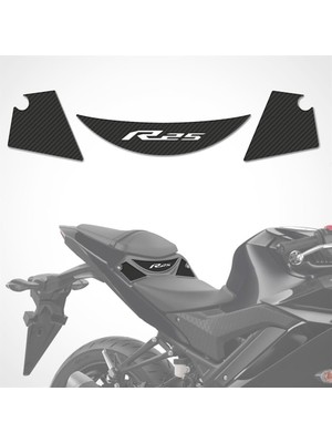 OEM Yamaha R25 Karbon Desen Sele Üstü Koruma Pad R 25