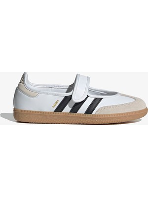 Adidas Samba Jane Kadın Beyaz Babet.-