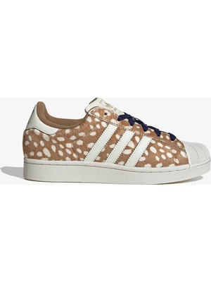Adidas Superstar Ii Kadın Kahverengi Spor Ayakkabı.-