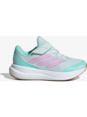Adidas Runfalcon 6 Elastic Lace Çocuk Siyah Koşu Ayakkabısı.-