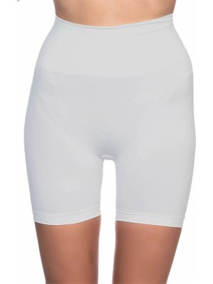 Aesco Ekru Düşük Bel Double Pantalon Korse
