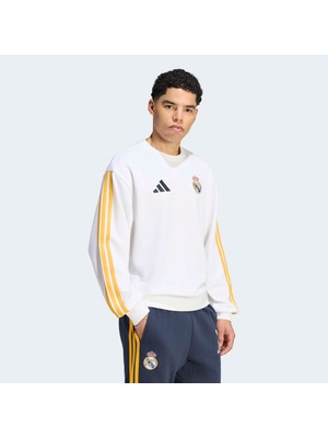 Adidas Real Dna Swt Erkek Beyaz Sweatshirt.-