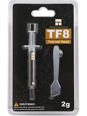 OEM Tf8 Isı Iletken Macun, 2 G, Tüm Soğutucular Için, 13,8 W/m-K Spatula, Aşırı Clocking