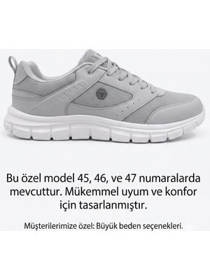 Mcdark Erkek Büyük Beden Sneaker Ayakkabı-Buz