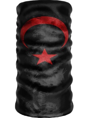 OEM Bebo Store Extreme Spor Motor ve Bisiklet Kullananlara Özel Desenli Buff Boyunluk Bandana Balaklava - BAYRAK-2907