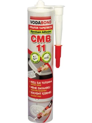 Mey İthalat Vodabond CMB11 Strafor Yapıştırıcısı, 500G, Beyaz