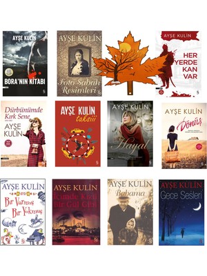 Everest Yayınları Ayşe Kulin -11 Kitap- Boranın Kitabı - Foto Sabah Resimleri - Her Yerde Kan Var - Dürbünümde Kırk