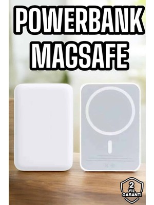 Zenvia Znv Magsafe Kablosuz Batarya Yüksek Performanslı Manyetik Tasarım Hızlı Şarj ZNV2029
