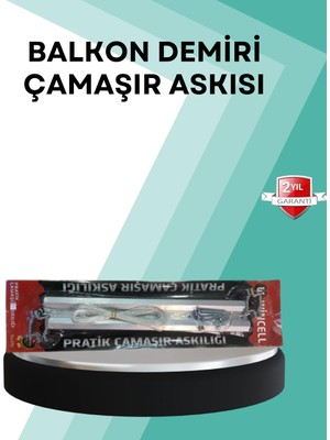 Zenvia Znv Kare Küpeşte Uyumlu Balkon Çamaşır Askısı 25X60 cm Beyaz Pratik ZNV2029