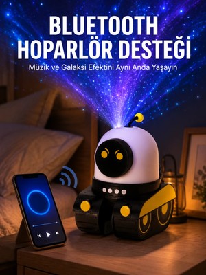 Zenviaa Otomatik Döner Slaytlı Üç Parlaklık Ayarlı Projektör Lamba Yeni Nesil Zenviaab