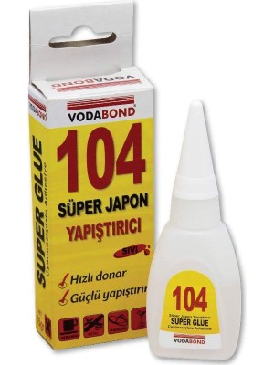 Mey İthalat Vodabond 104 Japon Yapıştırıcı, Şeffaf