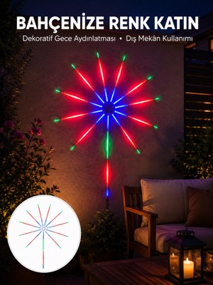 zenviaa modüler rgb led duvar ışığı  efektli uzaktan kumandalı yeni nesil znv20245