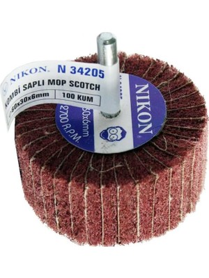 Mey İthalat Nikon N34205 Saplı Kombi Mop Non Woven Zımpara