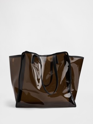 Gap Kadın Kahverengi Jelly Tote Çanta