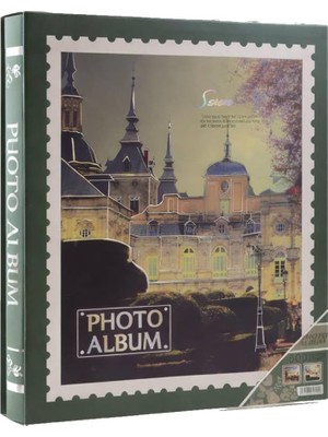 OEM Rabsev RS26 Fotoğraf Albümü 10X15CM 600 Lük Kule Desenli Kutulu Yatay Dikey Modeli