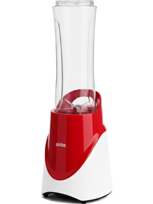 OEM SHB-7508 Kırmızı Shake Take One | 300W Taşınabilir Smoothie Blender | 570 ml Spor Şişe - Çelik Bıçaklı Karıştırıcı