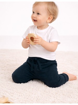 Organickid Cranberry Bebek Lacivert Eşofman Altı