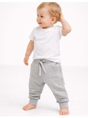 Organickid Basic Bebek Gri Eşofman Altı