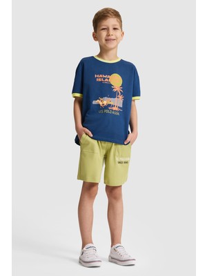 U.s. Polo Assn. Erkek Çocuk Çağla Şort (Örme) 50327054-VR016