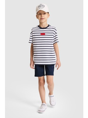 U.s. Polo Assn. Erkek Çocuk Lacivert Şort / Bermuda 50325477-VR033