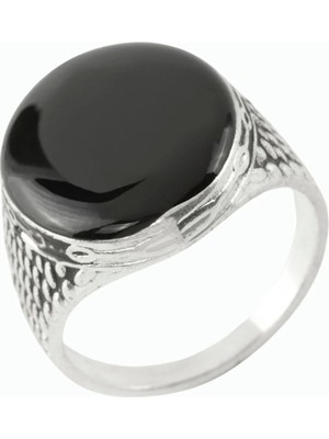 Zero Land Muratech Siyah Renkli Metal Erkek YÜZÜK-11921233-22