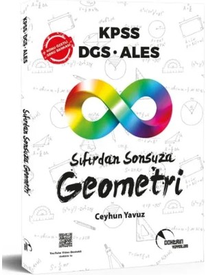 Doktrin Yayınları Kpss Dgs Ales Sıfırdan Sonsuza Geometri Konu Özetli Soru Bankası