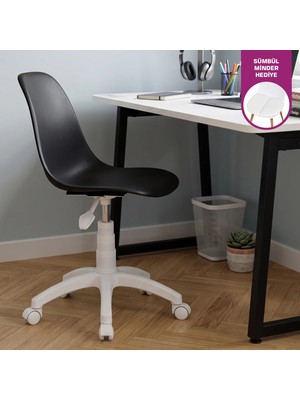 Vilinze Eames Çalışma Koltuğu Tekerlekli Ofis sandalyesi