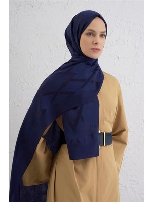 Armine Lyocell Naia Zikzak Desen Şal  1- 02