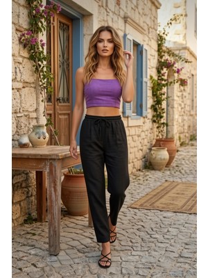 Bohemania Keten Slimfit Pantolon