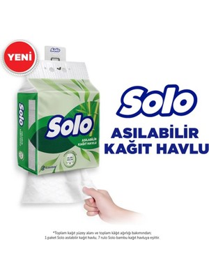 Solo Asılabilir Kağıt Havlu 1=7 (Askı aparatı ürüne dahil değildir.)