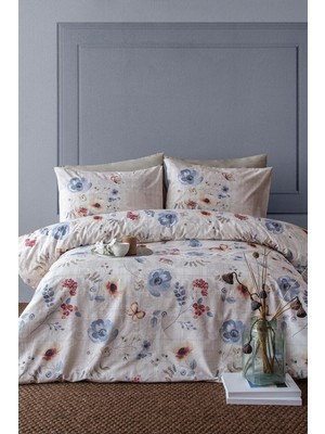 First Choice Luther %100 Pamuk 150 Tc (60 Tel) Ranforce Çift Kişilik Nevresim Takımı
