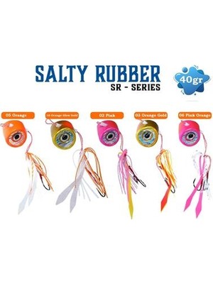 Fujin Salty Rubber 40GR Sr Serisi Tai Rubber Set