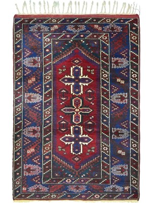 Kilim Co. El Dokuma Vintage Döşemealtı Halısı 130X200 cm (2.6 M²)