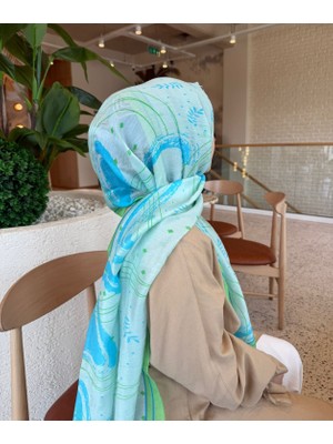 Mint Benetton Fiore Şal 1015