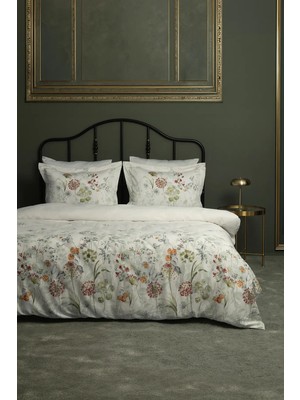 First Choice Katy %100 Pamuk Saten 200 Tc (80 Tel) Çift Kişilik Nevresim Takımı